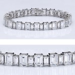 Fine CZ tennis bracelet
