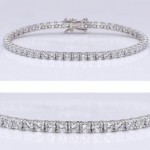 5.70 Carat CZ Tennis Bracelet