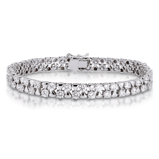 Round 5.60 Carat, 14K Bracelet