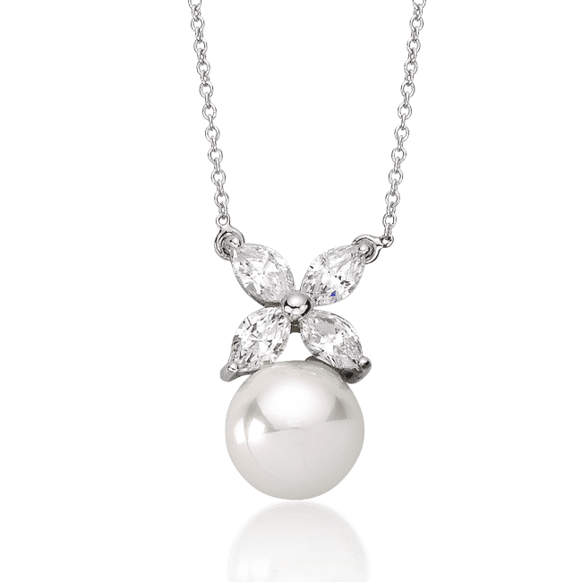 Pearl 10.0 mm, 14K Fancy Pendant