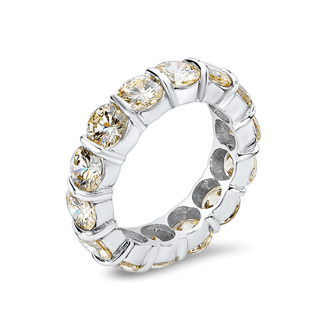 Round 7.0 Carat, 14K Wedding Band