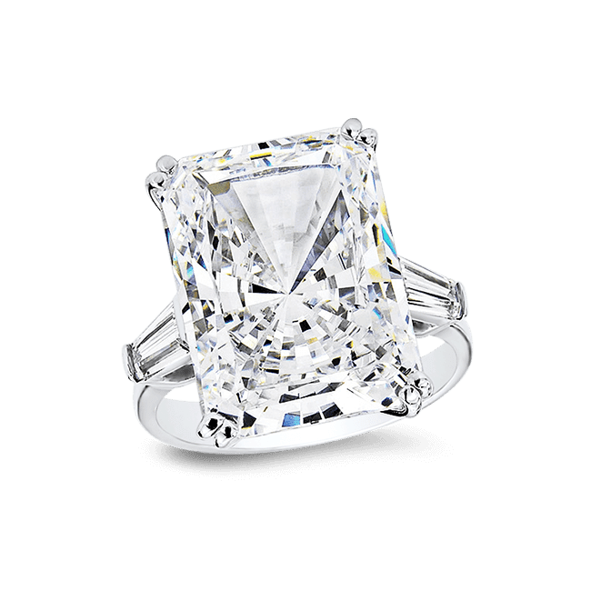 Radiant Cut 15.0 Ct. 14K Ring