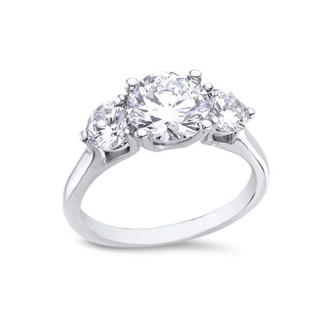 Round 2.0 Ct. 14K Ring