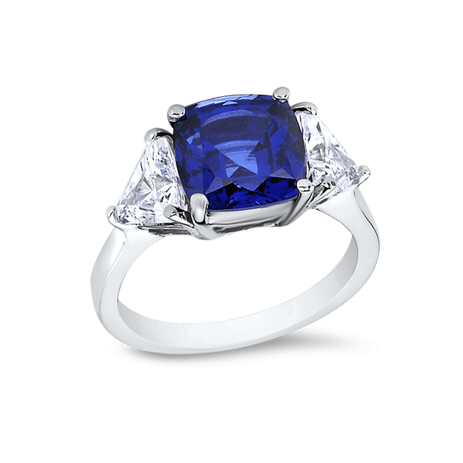 Cushion Cut 3.5 Ct. 14K Ring