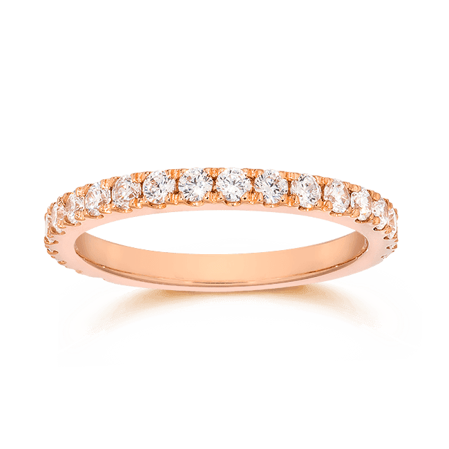 Round 0.60 Carat, 14K Wedding Band