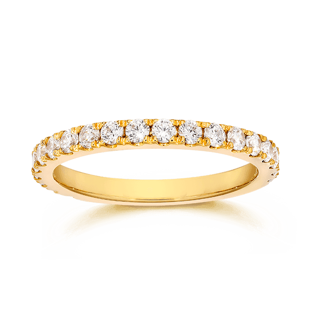 Round 0.60 Carat, 14K Wedding Band