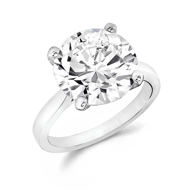 Round 5.0 Ct. 14K Ring