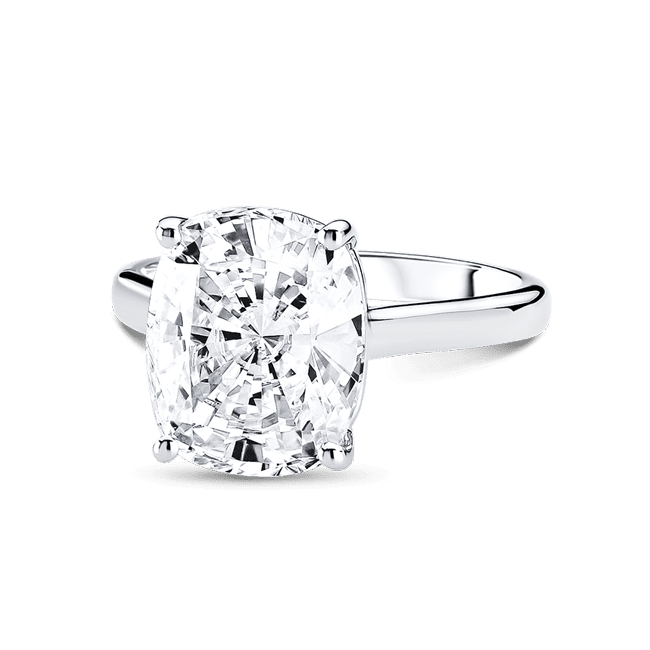 Oval Cushion 5.0 Ct. 14K Ring