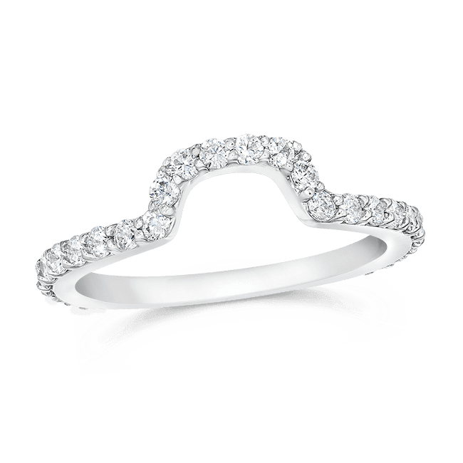 Round 0.70 Carat, 14K Wedding Band