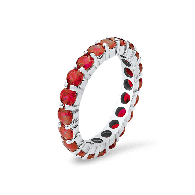 Round 2.73 Carat, 14K Wedding Band