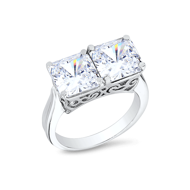 Princess Cut 5.0 Ct. 14K Ring