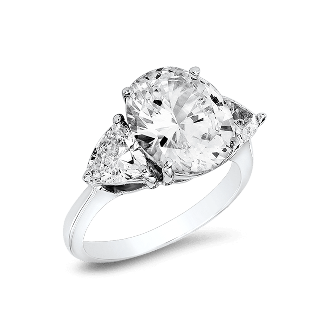 Oval 5.0 Ct. 14K Ring