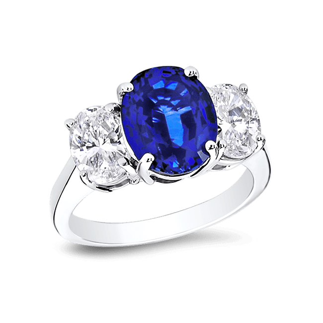 Oval 3.0 Ct. 14K Ring