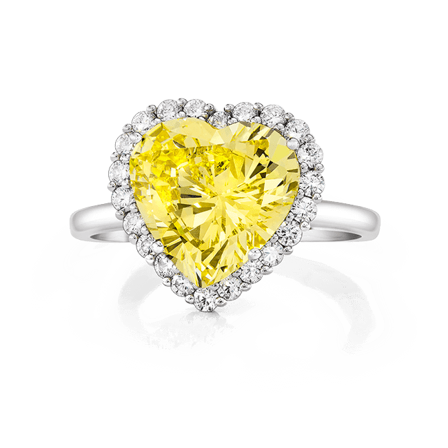 Heart Shape 9.0 Ct. 14K Ring