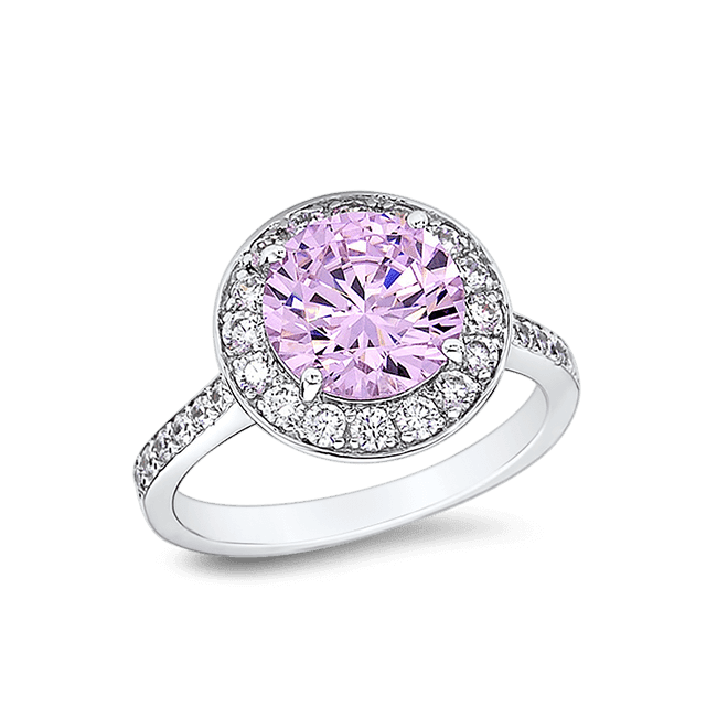 Round 3.0 Ct. 14K Ring