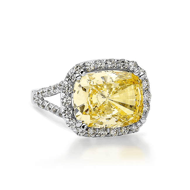 Oval Cushion 6.0 Ct. 14K Ring