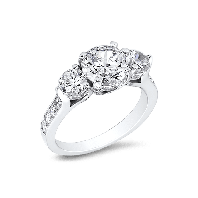 Round 2.0 Ct. 14K Ring