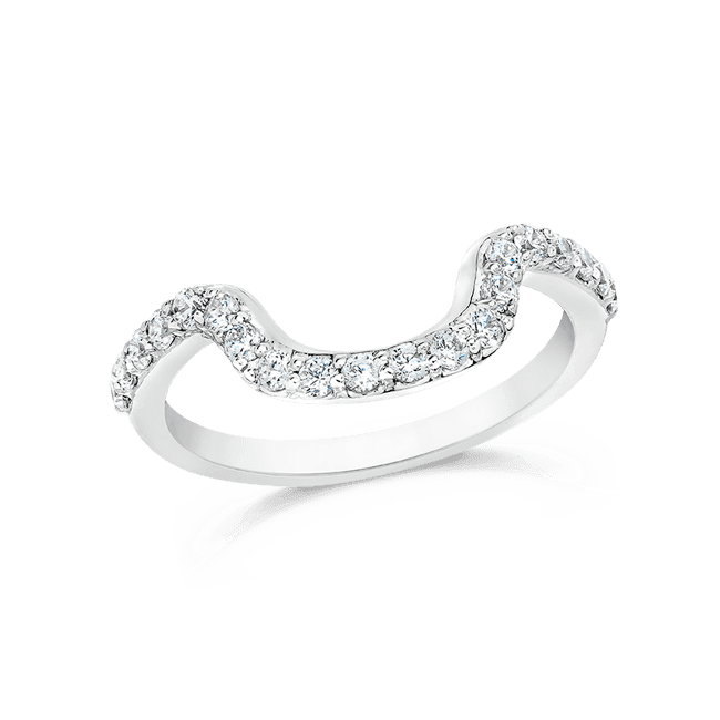 Round .50 Carat, 14K Wedding Band