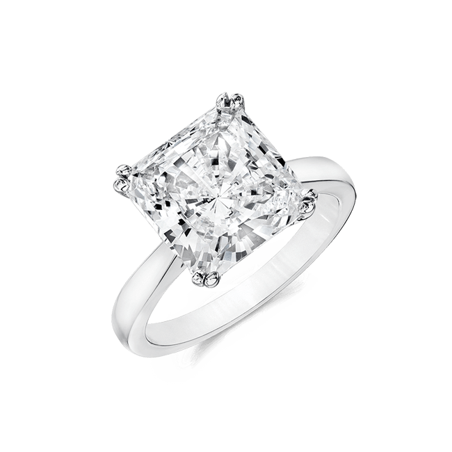 Princess Cut 5.0 Ct. 14K Ring