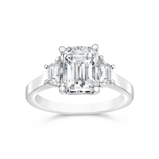 Emerald Cut 2.0 Ct. 14K Ring