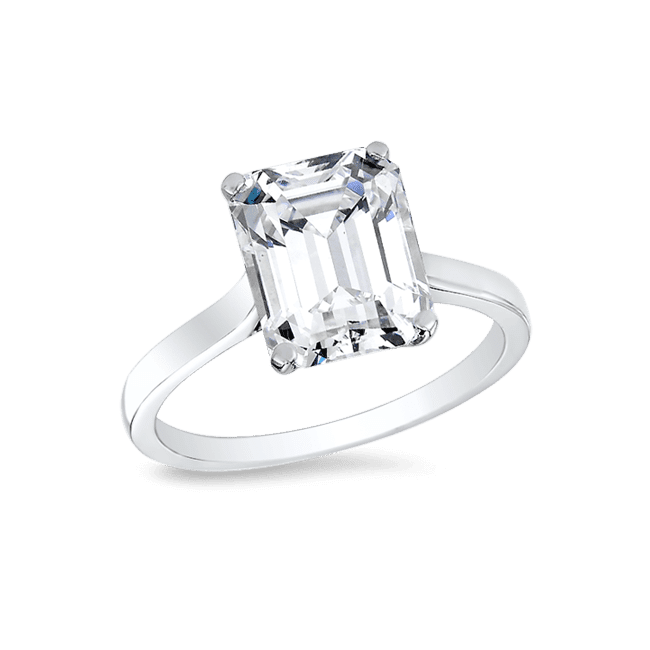 Emerald Cut 2.0 Ct. 14K Ring