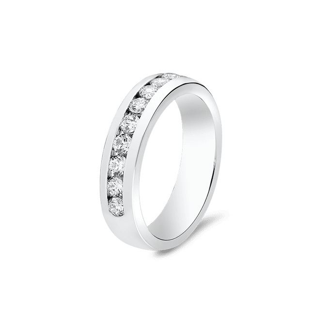 Round 1.50 CTW, 14K Men's Wedding band