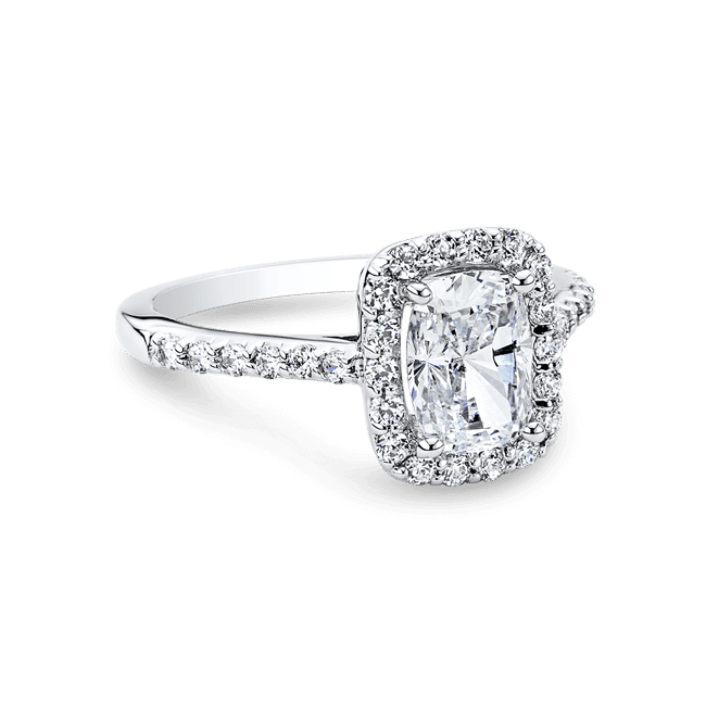 Oval Cushion 1.50 Ct. 14K Ring