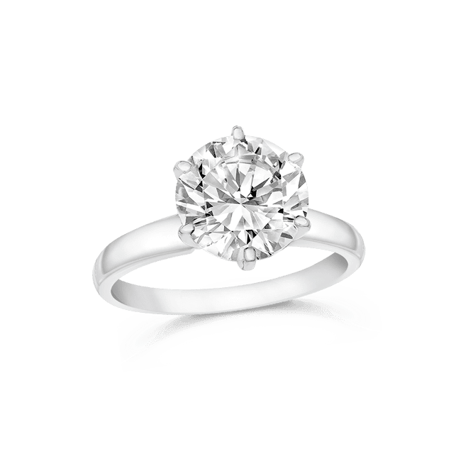 Round 2.0 Ct. 14K Ring