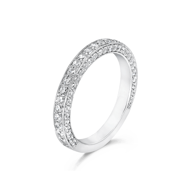 Round 1.08 Carat, 14K Wedding Band