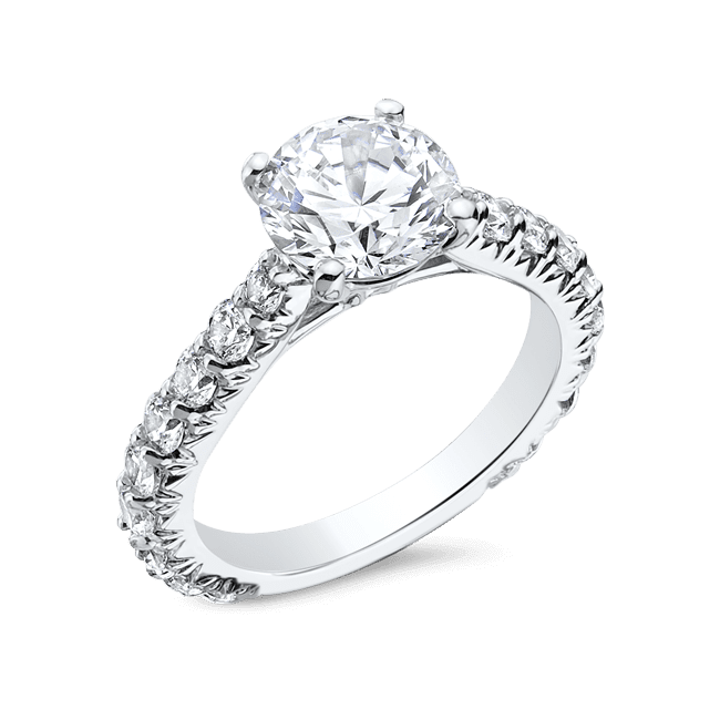 Round 2.0 Ct. 14K Ring