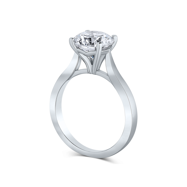 Round 3.0 Ct. 14K Ring