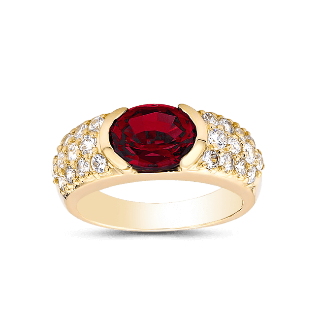 Oval 2.0 Ct. 14K Ring