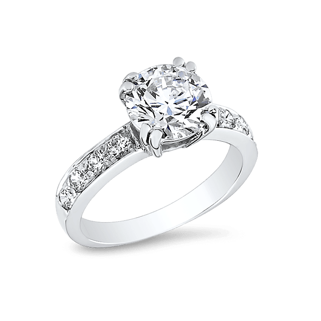 Round 2.0 Ct. 14K Ring