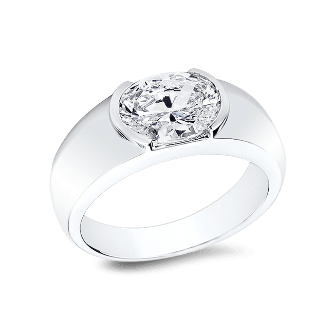 Oval 2.0 Ct. 14K Ring