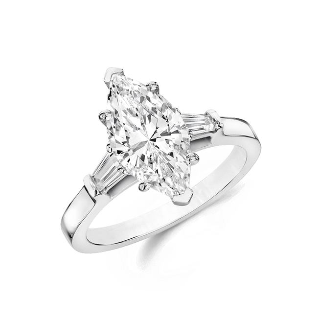 Marquise 2.5 Ct. 14K Ring