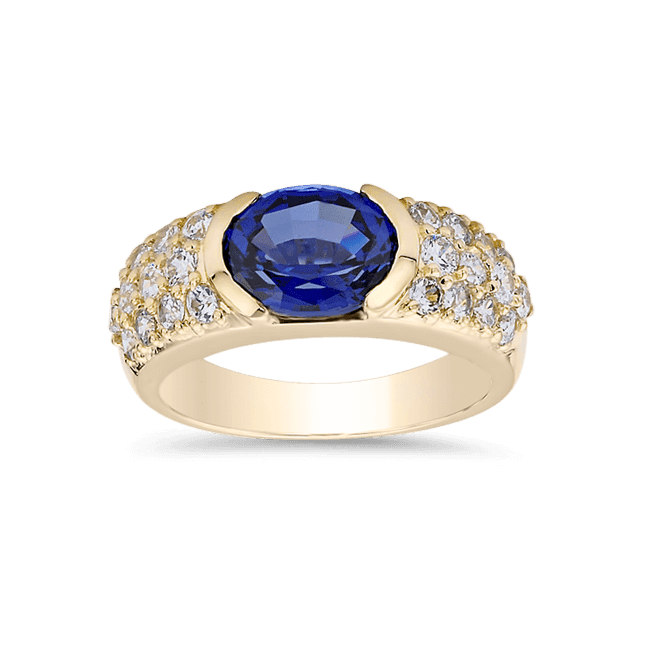 Oval 2.0 Ct. 14K Ring